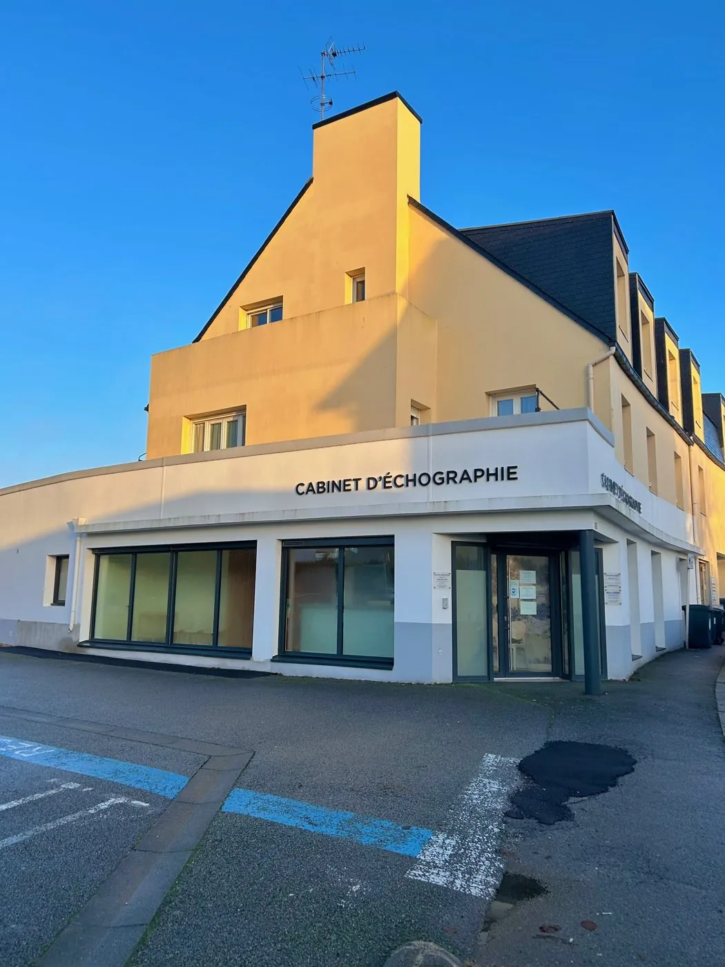 Façade du cabinet, 25 rue de Ploemeur à Lorient